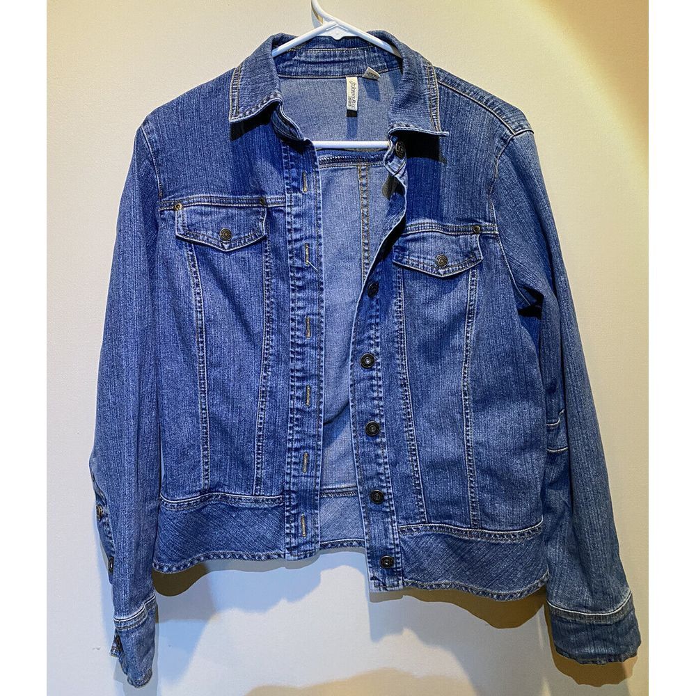 St. John's Bay Denim Jacket, Women's Size Small
